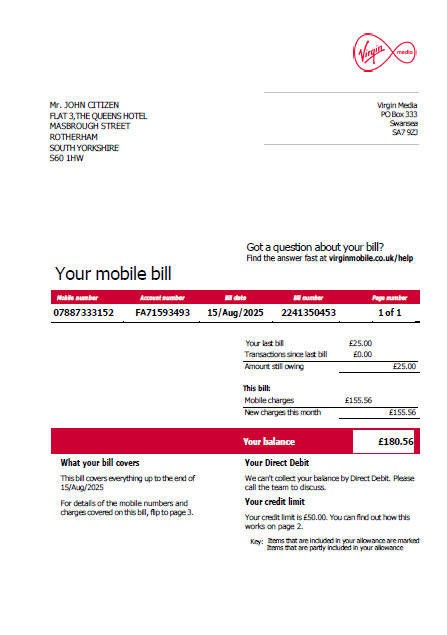  Minol USA business utility bill 